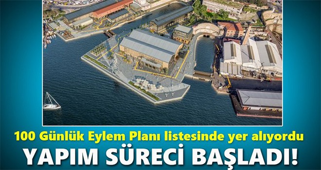 Haliç Tersanesi Bilim Merkezi'nin yapım süreci başladı!