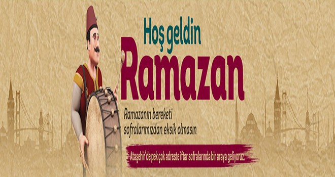 Ataşehirliler Ramazan Sofralarında Buluşuyor