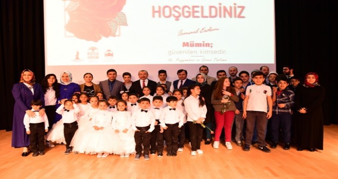 SANCAKTEPE BİLGİ EVİ ÖĞRENCİLERİNDEN MUHTEŞEM KUTLU DOĞUM PROGRAMI