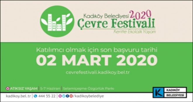 Çevre Festivali'ne Başvurular Başladı