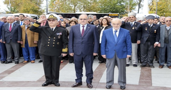 Gazi Mustafa Kemal Atatürk Rahmet ve Minnetle Anıldı