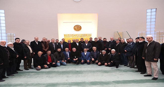 Başkan Hasan Can Sabah Namazı Buluşmalarında Yeşilvadi Konutları Kiptaş Camii Cemaatiyle Bir Araya Geldi