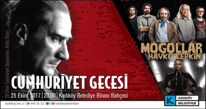 Belediye Bahçesinde Cumhuriyet Coşkusu