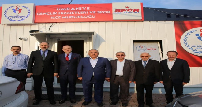 Başkan Hasan Can’dan Ümraniye Gençlik Hizmetleri Ve Spor İlçe Müdürlüğüne Ziyaret