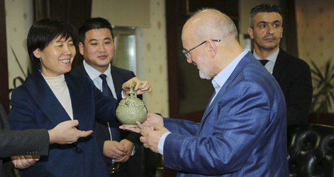 Çin Tongchuan Belediyesi’nden Başkan Çelikbilek’e Ziyaret