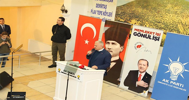 AK Parti İstanbul Büyükşehir Belediye Başkan Adayı Binali Yıldırım ve Başkan Hasan Can Elazığlı Hemşehrilerle Buluştu