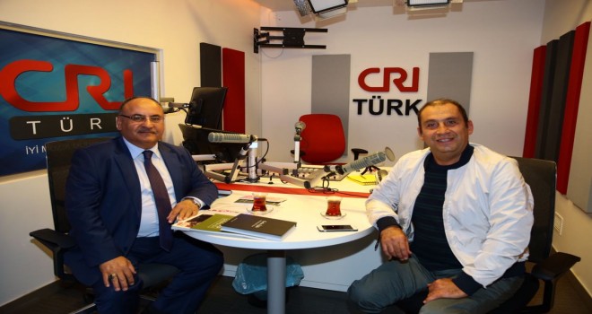 Başkan Hasan Can Uluslararası Çin Devlet Radyosu CRI TÜRK FM’e Konuk Oldu