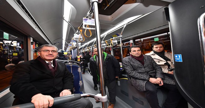 METROYA RİNG SEFERLERİ BAŞLADI