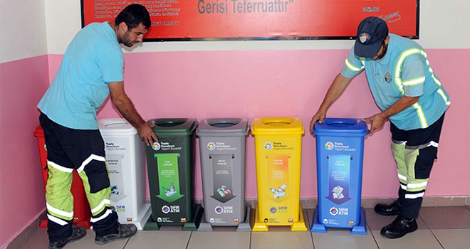 Tuzla Belediyesi, ‘Sıfır Atık’ Projesi Kapsamında Atık Getirme Merkezleri Oluşturdu