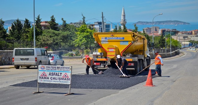 Maltepe’de 4 yılda 170 kilometre yol asfaltlandı