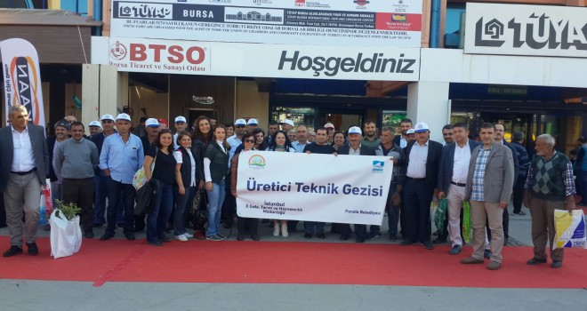 Pendikli Çiftçiler Bursa Tarım Fuarı’nda