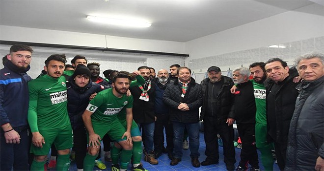 Başkan Ali Kılıç’tan Maltepespor’a destek