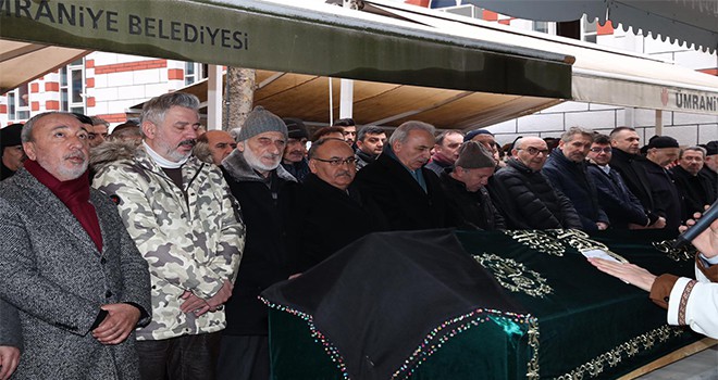 Başkan Hasan Can, Ümraniyeli Ali Rıza Alkılıç’ın Eşinin Cenazesine Katıldı