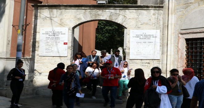 Rehberlere saha eğitimi başladı