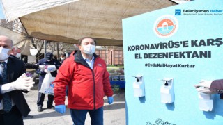 BAŞKAN KILIÇ'TAN SEMT PAZARINDA "SOSYAL MESAFE" UYARISI