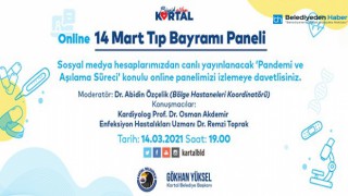 KARTAL BELEDİYESİ'NDE 14 MART TIP BAYRAMI PANELİ