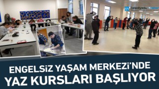 ENGELSİZ YAŞAM MERKEZİ'NDE YAZ KURSLARI BAŞLIYOR