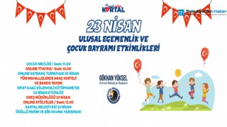 KARTAL BELEDİYESİ'NDEN "23 NİSAN"IN RUHUNA YAKIŞIR KUTLAMA