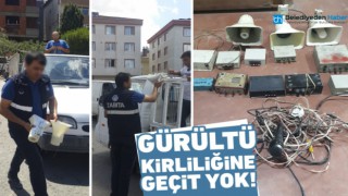 ZABITA EKİPLERİNDEN GÜRÜLTÜ KİRLİLİĞİNE GEÇİT YOK