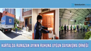 KARTAL’DA RAMAZAN AYININ RUHUNA UYGUN DAYANIŞMA ÖRNEĞİ