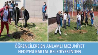 Öğrencilere En Anlamlı Mezuniyet Hediyesi, Kartal Belediyesi’nden