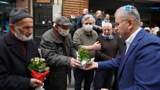 BAŞKAN HİLMİ TÜRKMEN İKİNCİ BAHAR KAHVESİ ÇINARLARIYLA KAHVALTIDA BULUŞTU