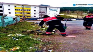 Maltepe'nin Temizlik Denetim Ekipleri İş Başında