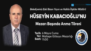 Hüseyin Kabacıoğlu mezarı başında anılacak