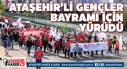 Ataşehir’li Gençler, ’Gençlik Yürüyüşü’nde Buluştu