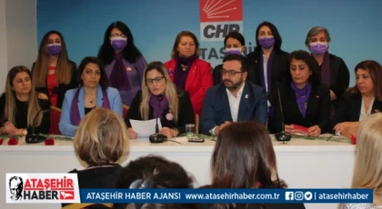 CHP Ataşehir Kadın Kolları’ndan 8 Mart Kutlaması