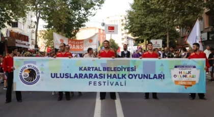 Kartal Uluslararası Halk Oyunları Festivali’ne ev sahipliği yapıyor