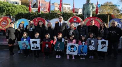 Ulu Önder Atatürk 10 Kasım’da Özlem Ve Minnetle Anıldı