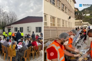 Kartal Belediyesi Deprem Bölgesi Hatay’da İftar Yemeği Vermeye Devam Ediyor