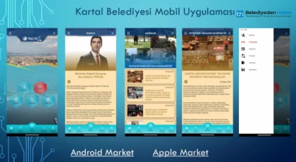 Kartal Belediyesi Mobil Belediyecilik Uygulaması Yenilenen Yüzü ile Hizmette