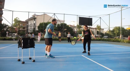 Kartal’da, Tenis Eğitimleri Başladı