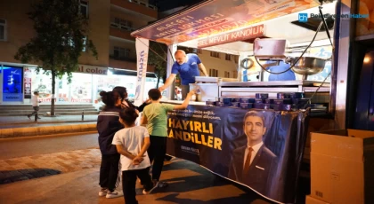 Kartal Belediyesi’nden Mevlid Kandili’nde Vatandaşlara Hayır Lokması İkramı