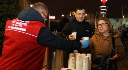 Ataşehirliler güne sıcak çorbayla ısınarak başlıyor!