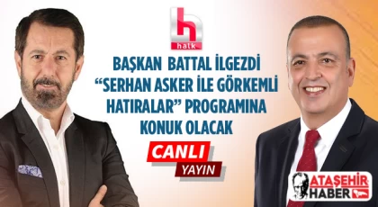 Başkan İlgezdi, Görkemli Hatıralar Programına Konuk Oluyor!